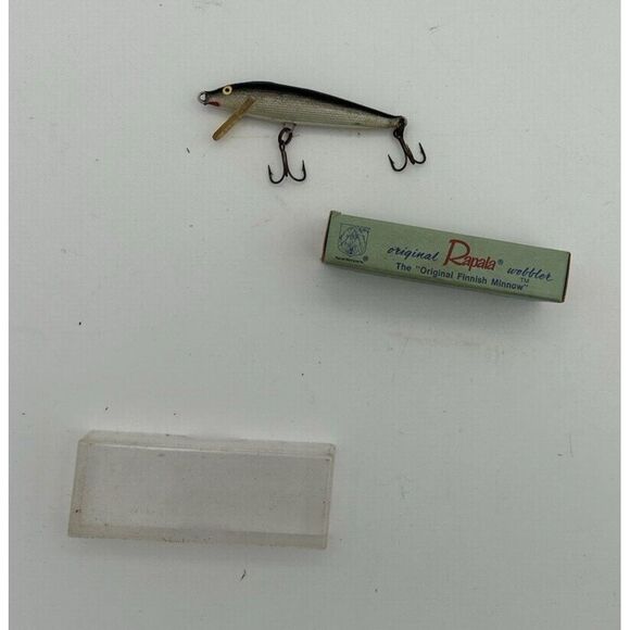 Vintage Rapala "Original Finnish Minnow" Fishing Lure In Box 7 S - Picture 1 of 7